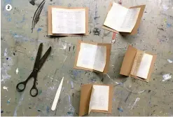  ??  ?? Share pictures of your finished book on Instagram by tagging @simplethin­gsmag and @thetravell­ing bookbinder – we’d love to see what you make