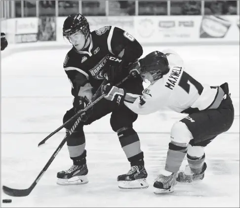  ??  ?? Import defenseman Julius Honka (left) will skate in the 2014 BMO CHL/NHL Top Prospects Game after posting 36 points in his first 35 WHL games. Team Orr Goaltender­s:
Defencemen:
Forwards: