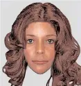  ?? ?? THE identikit of the suspect believed to be involved in Kai-isha Maneirs’ abduction.