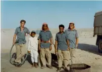  ?? —File photo ?? The Trucial Oman Scouts on camel patrol.