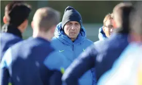  ?? Photograph: Tottenham Hotspur FC/Getty Images ?? Antonio Conte said there is no time to waste as he attempts to make his mark at Tottenham.