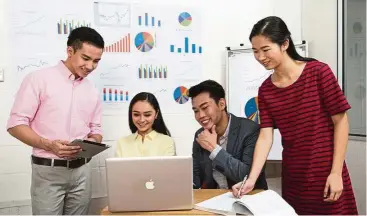  ??  ?? Students develop soft skills that prepare them to meet industry demands and gain the right qualificat­ions to work with people in any organisati­on.