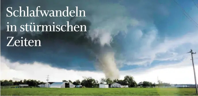  ?? BILD: SN/APA/AFP/JOSH EDELSON ?? Wetterextr­eme stellen laut Weltwirtsc­haftsforum aktuell das größte Risiko auf dem Globus dar.