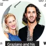  ?? ?? Graziano and his fiancée Giada Lini