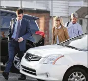  ?? PHOEBE SHEEHAN / CENTRE DAILY TIMES ?? Beta Theta Pi President Brendan Young arrives for the seventh day of preliminar­y hearings for former members of the now-closed Penn State fraternity Thursday in Bellefonte, Pa.