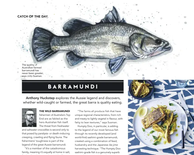  ??  ?? Search delicious.com.au for ‘roast barramundi’ to find this recipe.