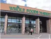  ?? GENE J. PUSKAR, AP ?? Whole Foods shares closed at $43.20, $1.20 more than the price of Amazon’s bid.