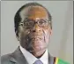  ?? REUTERS FILE ?? Robert Mugabe