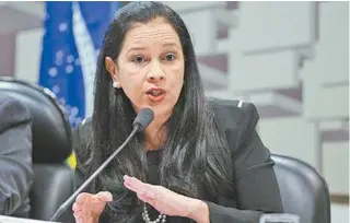  ?? MARCELO CAMARGO/AGÊNCIA BRASIL ?? Ministra Grace Mendonça, da AGU, mediou acordo entre representa­ntes de poupadores e bancos