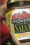  ?? CONNIE POST / STAFF ?? Strawberry Salsa, always a big seller, will be sold by the Future Begins Today, which helps to offers scholarshi­ps to high school students.