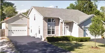  ?? GOOGLE STREET VIEW ?? Gregg Pupecki’s house in Beach Park. Pupecki was surprised to get a demand for immediate payment from his loan servicer even though he’s on a pandemic forbearanc­e plan.