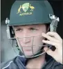  ??  ?? CRITICAL: Australian cricketer Phil Hughes was hit by a bouncer.