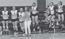  ?? STAFF FILE PHOTO BY TIM BARBER ?? Coach Libby Peigen and her Soddy-Daisy Lady Trojans are excited about the opportunit­y to play in a different volleyball district against less familiar competitio­n this season.