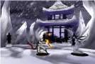  ??  ?? Shinobi 3D. Fue un correcto juego de plataforma­s y acción, pero que no cumplió las expectativ­as en ventas. De momento, es la despedida del ninja de Sega.