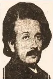  ?? (Arkansas Democrat-Gazette) ?? Albert Einstein from the July 9, 1921, Arkansas Gazette.