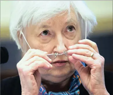  ?? PHOTO: AP ?? Federal Reserve chairperso­n Janet Yellen’s testimony to both houses of Congress this week will put her under sharp focus.