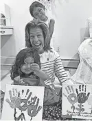  ?? PROVIDED BY HODA KOTB ?? Hoda Kotb with her two daughters, Haley Joy and Hope Catherine.