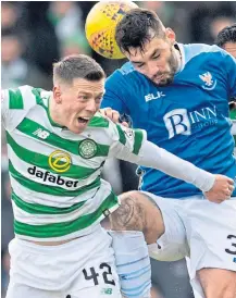  ??  ?? Celtic host St Johnstone in today’s Scottish Cup fifthround encounter live on Premier Sports