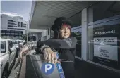  ?? CHRISTEL YARDLEY/WAIKATO TIMES ?? Barber on Barton owner Gini Berggren is fed up with the lack of new parking metres that are in place on Barton Street.