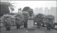  ?? The New York Times/ADAM DEAN ?? A bust of Gen. Joseph W. Stilwell sits outside the Stilwell Museum in Chongqing, China. The museum opened more than 20 years ago where Stilwell lived and worked.