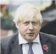  ?? ?? Boris Johnson is under pressure over MPS’ side jobs