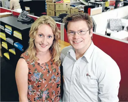  ?? Photo: Andy Jackson/Fairfax NZ ?? Go west, young man: Rather than head overseas, Canterbury University graduate Mike Spalding moved to Taranaki with his partner, Sarah Bynevelt, where they found work thanks to the oil and gas boom.