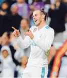  ??  ?? Gareth Bale al anotar un golazo contra el Celta.