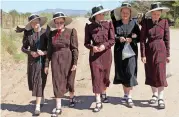  ?? (AFP) ?? Mennonite women in Sabinal