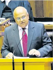  ?? /File picture ?? Taxing times: Public enterprise­s minister Pravin Gordhan says he was the victim of a persecutio­n campaign by the Hawks.