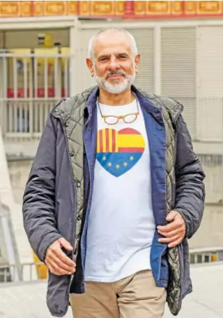  ?? // ADRIÁN QUIROGA ?? Carlos Carrizosa, líder de CS en Cataluña, antes de la entrevista