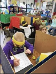  ?? SUBMITTED PHOTO ?? Brandywine second graders participat­e in March Mathness.