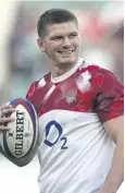  ?? ?? ↑ Owen Farrell: Keen to get on with the job against All Blacks