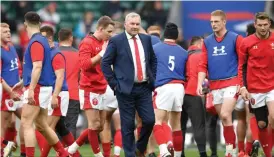  ?? GETTY ?? Heat is on: Under-fire Wayne Pivac and his Welsh squad