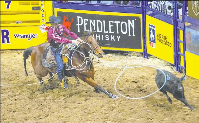 Roper battles to keep NFR streak alive - PressReader