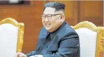  ?? PHOTO: REUTERS ?? North Korean leader Kim Jongun will gain a lot if the USNorth Korean summit actually happens.