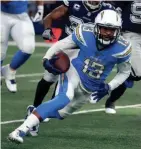  ?? ASSOCIATED PRESS ?? Chargers wide receiver Keenan Allen had 11 catches for a career-high 172 yards on Thursday.