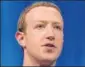  ?? BLOOMBERG ?? Facebook founder and CEO Mark Zuckerberg
