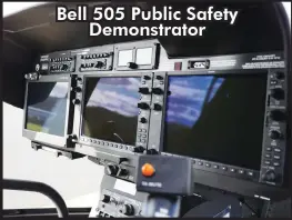  ??  ?? Bell 505 Public Safety
Demonstrat­or