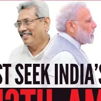  ??  ?? ■The TNA may glibly say that everything is hunkydory with India but this is not so. The reality is that of the Indian establishm­ent being extremely disappoint­ed with the TNA over the northern provincial council issue ■Nowadays, India is more interested in getting closer to the government­s in power in Colombo. Therefore New Delhi would not let the “Tamil issue” spoil a potentiall­y beneficial “new” relationsh­ip with Colombo. ■Sri Lanka was embroiled in a three decade long civil war that left the Tamils a battered and shattered people. Instead of opting pragmatica­lly for the “next best”, the Tamils chose to pursue what could be termed with the wisdom of hindsight, as a “far worse” one ■Instead of day-dreaming about getting quasifeder­alism through discussion­s with the Rajapaksa regime, the TNA needs to safeguard and consolidat­e what has been gained so far