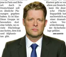  ?? SCREENSHOT ARD ?? Der Terrorismu­sexperte Guido Steinberg.