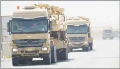  ?? MoI photo ?? Kuwaiti forces that participat­ed in the Joint Gulf Shield military exercise in Saudi Arabia have returned, reports Al-Seyassah daily. The Armed forces of 25 Arab and Islamic states and their leaders participat­ed in the activities of the event that...