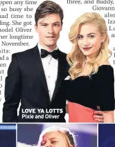  ??  ?? LOVE YA LOTTS Pixie and Oliver