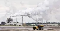  ?? JASON FRANSON / THE CANADIAN PRESS FILES ?? Canada’s greenhouse gas emissions need to be cut to a maximum of 385 million tonnes a year, according to a UN Intergover­nmental Panel on Climate Change report.