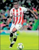  ??  ?? Kevin Mercado le va bien en su primera temporadad en Necaxa de México.