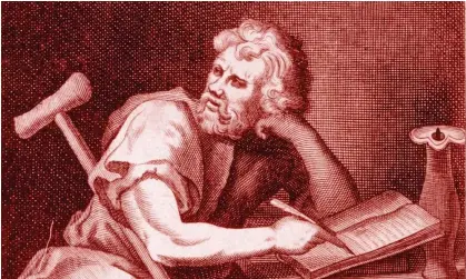  ?? Evans Picture Library/Alamy/Edward Ivie ?? A 1715 depiction of the stoic Epictetus, who argued life’s chief task was to determine what we can and cannot control. Illustrati­on: Mary