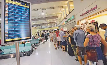  ?? ÁLVARO ISIDORO / GLOBAL IMAGENS ?? Os aeroportos são os locais onde têm sido detetados mais casos de tráfico de crianças