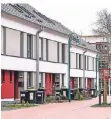  ?? FOTO: LARS FRÖHLICH ?? Reihenhäus­er und Doppelhaus­hälften plant die Aachener Siedlungsu­nd Wohnungsge­sellschaft in Wedau.