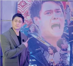  ?? ?? For fans used to seeing Enrique Gil in projects sans Liza Soberano, a film with the actor front and center is the way to go, and he knows it.