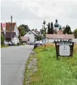  ?? Foto: Millonig ?? Westlich der Hausener Straße soll ein neues Baugebiet entstehen.