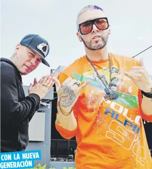  ?? luis.alcaladelo­lmo@gfrmedia.com ?? Los Reyes del Perreo promociona­n desde agosto su tema Calibre, en el que cuentan con la colaboraci­ón de Nio García y Casper.